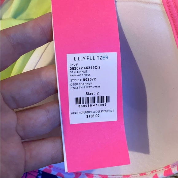 Lilly Pulitzer one piece - Picture 2 of 2